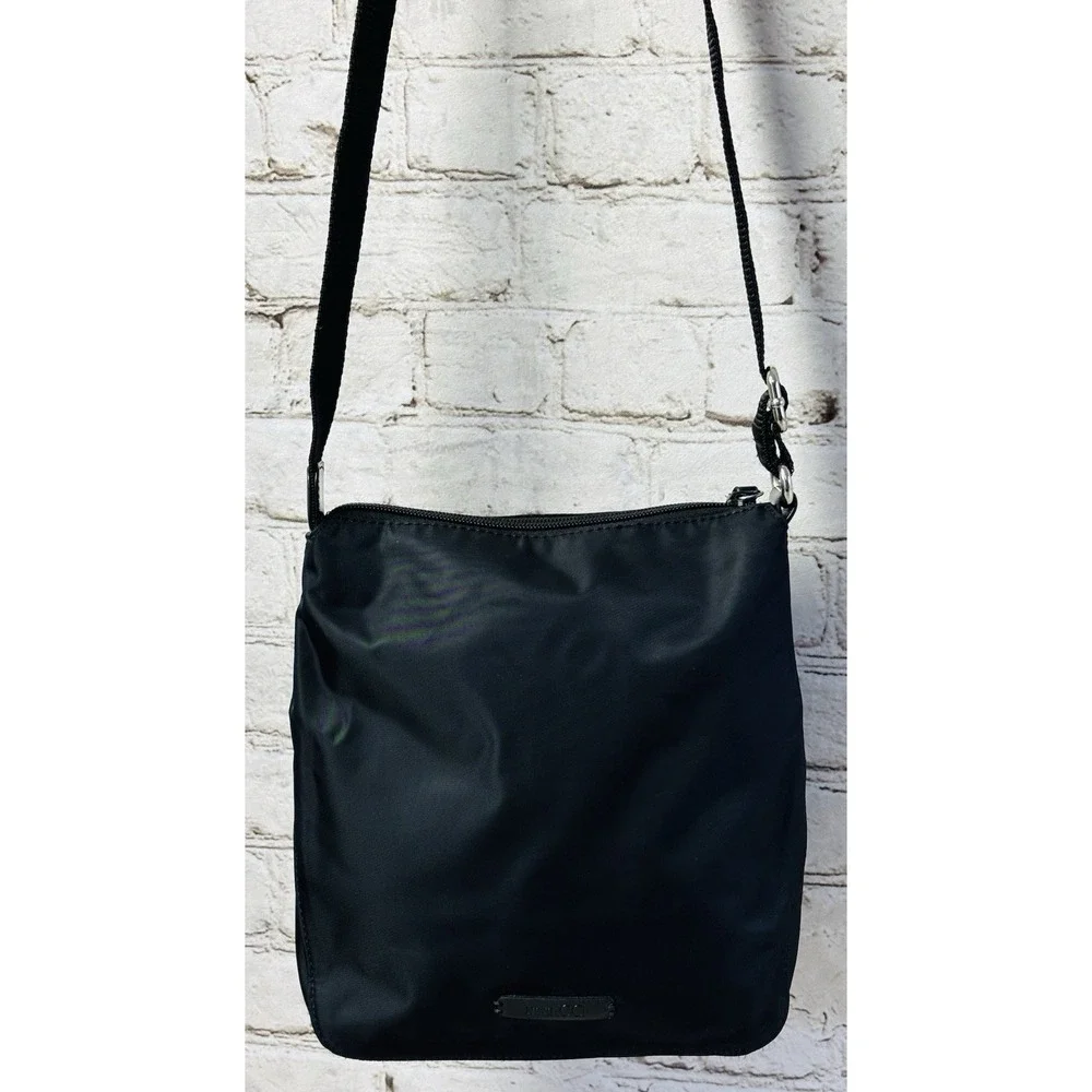 Nine & Co by Nine West Black‎ Nylon Crossbody Shoulder Bag 9